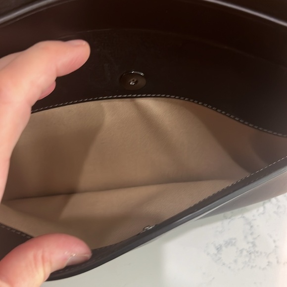 Reed Krakoff handbag, leather, black, brown and tan leather, 13”w, 10”h, 4”d - Picture 8 of 16